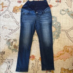 KanCan Dark Blue Maternity Jeans